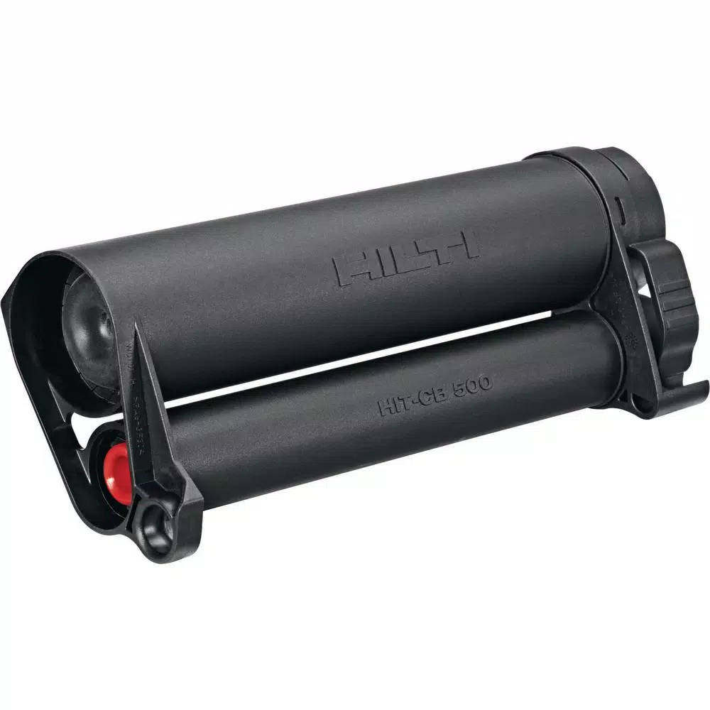 Hilti HDM 500 Manual Anchor Adhesive Dispenser with HIT-CR 500 and HIT-CB Holders