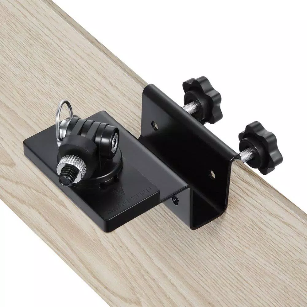 Wasserstein Weatherproof Gutter Mount for Arlo Pro, Ultra, Go, and Essential Security Cameras (Black)