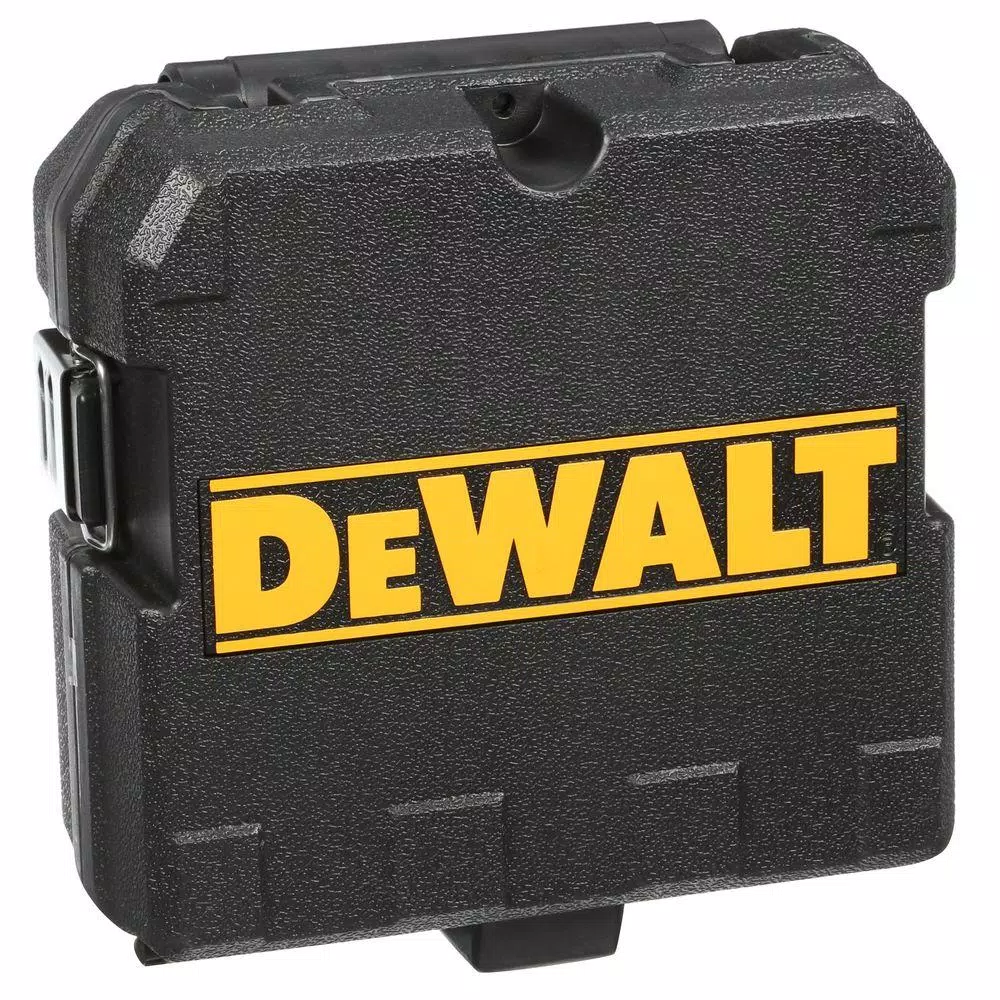 DEWALT DW088K Red Self-Leveling Cross-Line Laser Level with Case and Batteries