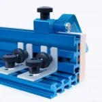 POWERTEC 24 in. Aluminum Multi T-Track Fence for Woodworking Jigs and Fixtures thumbnail 6
