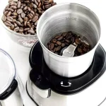 Ovente Electric Coffee Grinder, 200W Multi-Purpose Blade Grinder, Silver thumbnail 5
