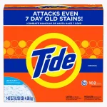 Tide Original Scent High Efficiency (HE) Powder Laundry Detergent, 143 oz (102 Loads) thumbnail 1