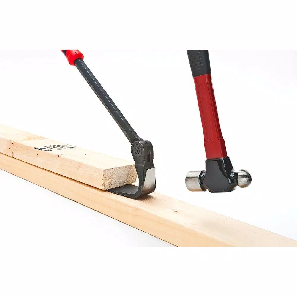 Crescent 18 in. Indexing Flat Pry Bar with 15-Position Locking Head
