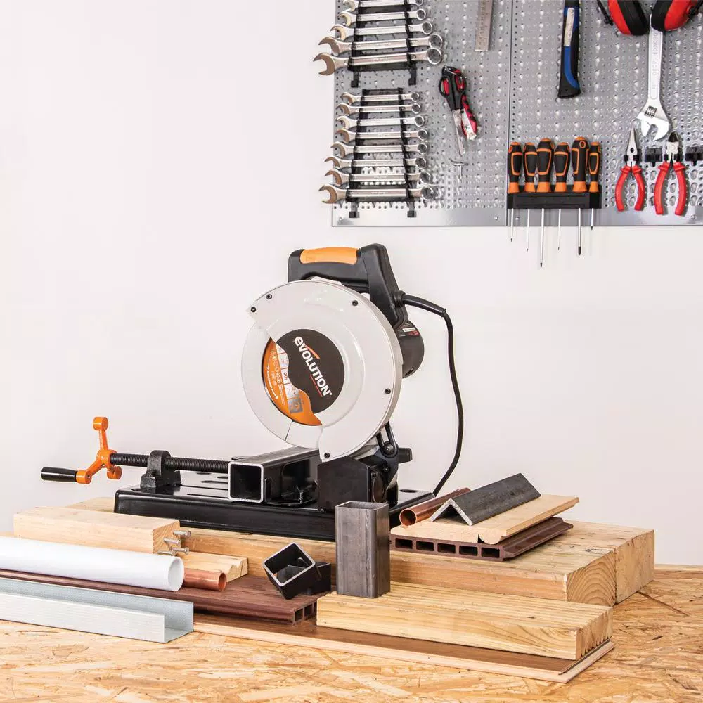 Evolution Power Tools Evolution RAGE4 7-1/4 in. Multi-Material 10 Amp Corded Chop Saw