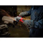 Milwaukee M18 FUEL 4-1/2 in. / 5 in. Braking Angle Grinder Kit with (2) 9.0 Ah Batteries and Rapid Charger thumbnail 8