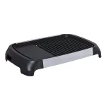 Brentwood Select 1200W Electric Indoor Grill and Griddle, Non-Stick Surface, Black & Stainless Steel thumbnail 1