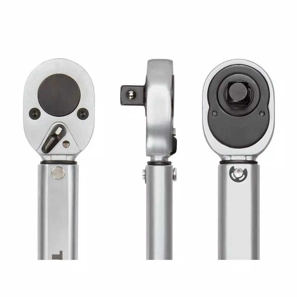 TEKTON 1/2 in. Drive Click Torque Wrench, 10-150 ft.-lb.