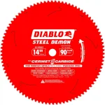 Diablo Steel Demon Cermet II 14 in. 90-Tooth Carbide Circular Saw Blade for Metal and Stainless Steel thumbnail 1