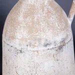Winsome House 2-Piece White Metal Roma Pitcher Vase Set - Distressed Shabby Chic Urn Style thumbnail 6