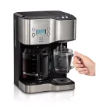 Hamilton Beach 12-Cup Programmable Coffee Maker and Hot Water Dispenser, Black thumbnail 2