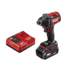 Skil PWRCore 20V Brushless 1/4 in. Hex Impact Driver Kit with 2.0Ah Battery and PWRJump Charger thumbnail 1