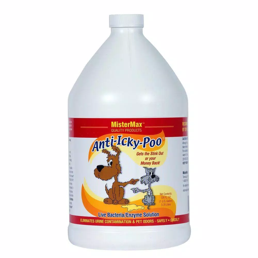 Anti-Icky-Poo 1 Gal. Original Enzyme Odor Remover - Professional Strength Pet & Organic Odor Eliminator