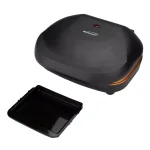 Brentwood Appliances 750W Indoor Electric Copper Grill and Panini Press, 2-Serving, Black thumbnail 4