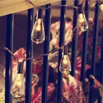 ALEKO's 25 ft. Traditional Patio String Cafe Lights, 25 Warm White Incandescent Bulbs, Indoor/Outdoor Weatherproof thumbnail 4