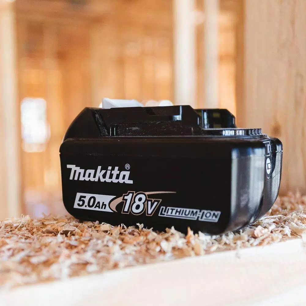 Makita 18V LXT Cordless 0.75 in. Plate Joiner with Bonus 5.0Ah Battery (XJP03Z)
