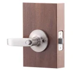 Copper Creek Erin Satin Stainless Steel Privacy Bed/Bath Lever thumbnail 4