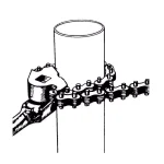 GearWrench 1/2 in. Drive Chain Strap Wrench for Pipe and Tubing thumbnail 2