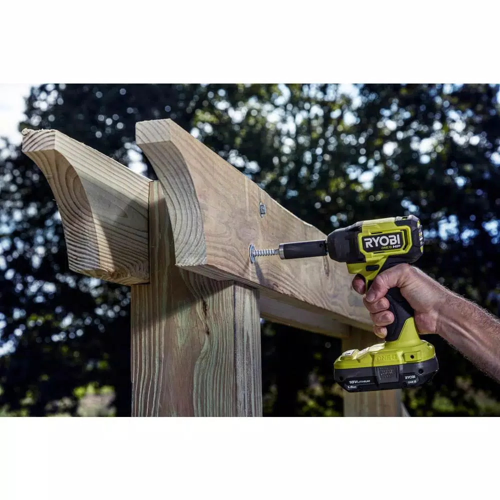 RYOBI ONE+ HP 18V Brushless Compact 3/8 in. Impact Wrench, 4-Mode (Tool Only)