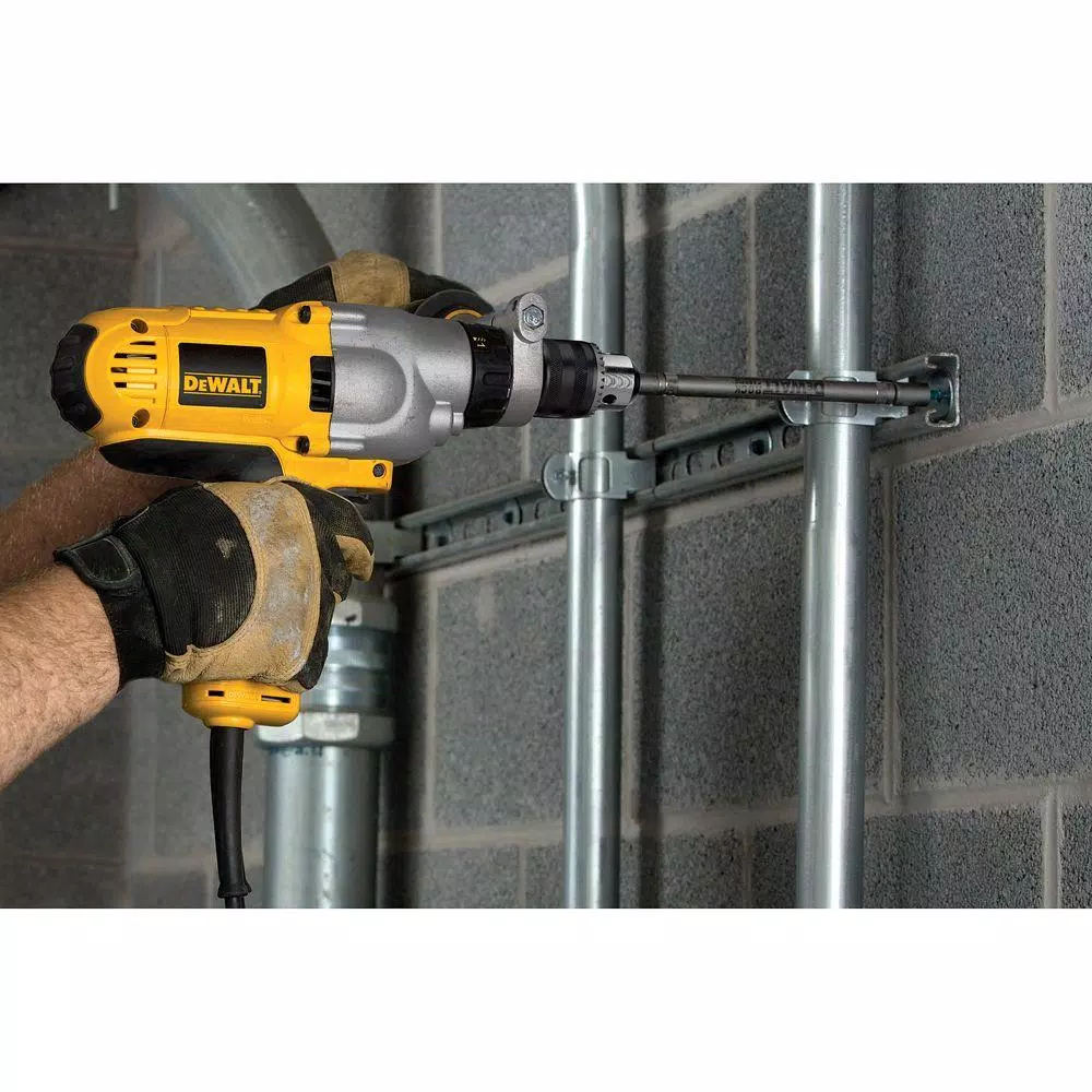 DEWALT 1/2 in. 10 Amp VSR Mid-Handle Grip Hammer Drill Kit