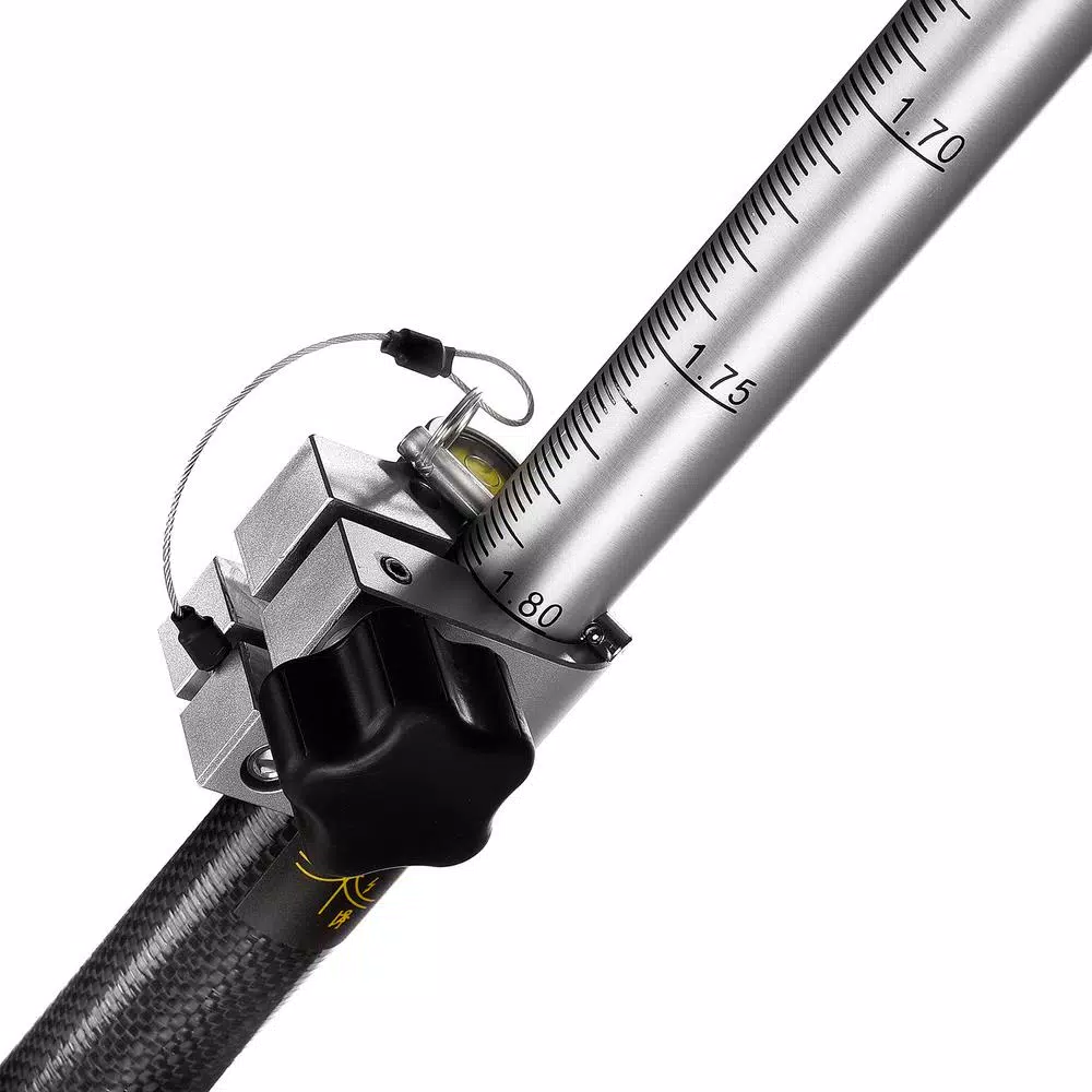 AdirPro 8.5 ft. Carbon Fiber Prism Pole with Dual Graduations and Adjustable Tip