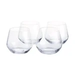 Home Decorators Collection Genoa 18.5 oz. Lead-Free Crystal Stemless Wine Glasses, Set of 4 thumbnail 5