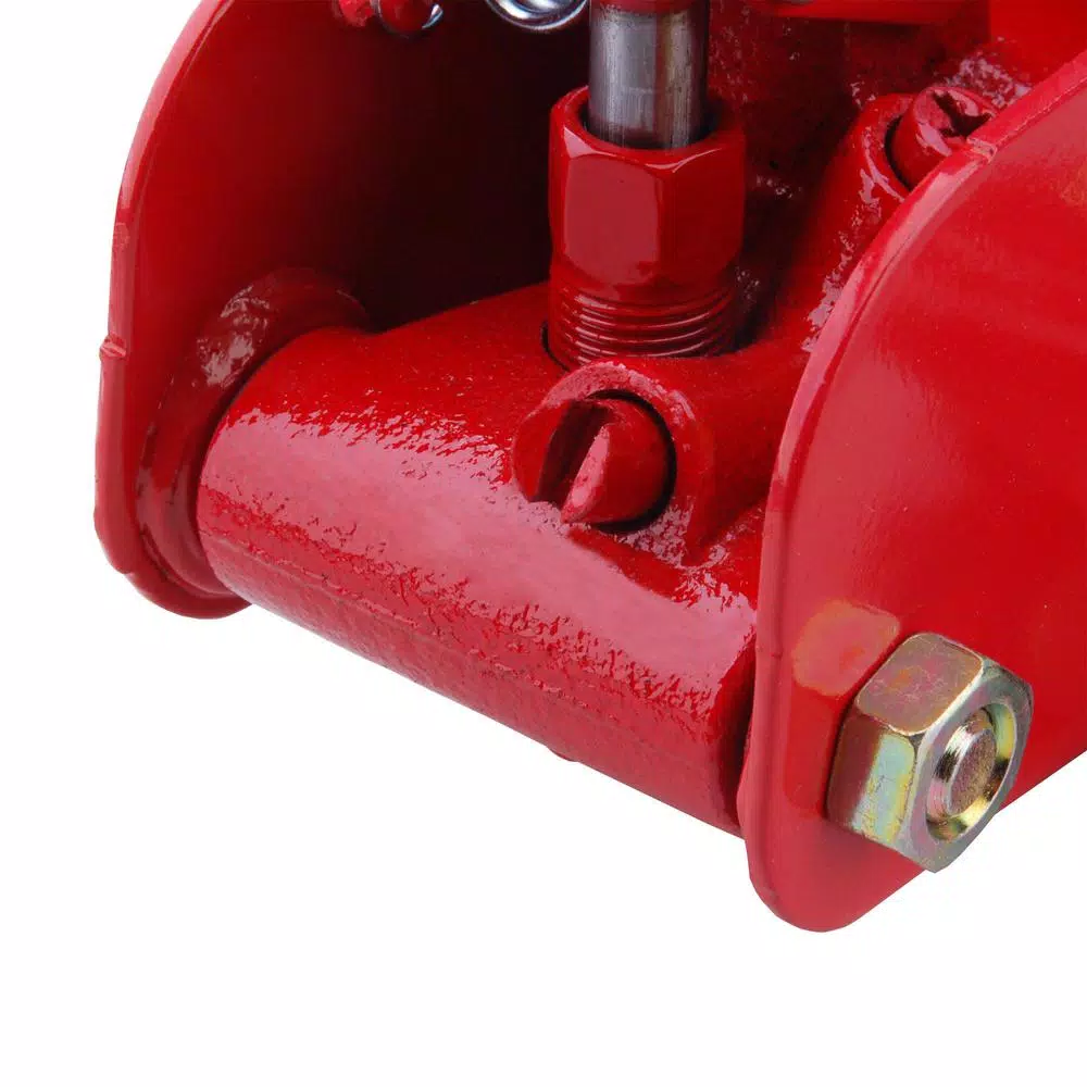 Max Load 4000 lbs. Capacity Hydraulic Trolley Floor Jack with Smooth-Rolling Casters