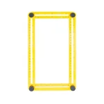 POWERTEC Universal Angle Template Tool, 10 in. Multi-Angle Ruler for Precise Measuring and Tracing thumbnail 1