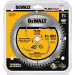 DEWALT FLEXVOLT 7-1/4 in. 60-Teeth Carbide-Tipped Circular Saw Blade thumbnail 2