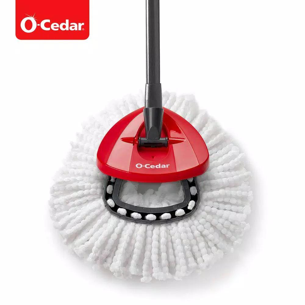 O-Cedar EasyWring Spin Mop Microfiber Refill, White
