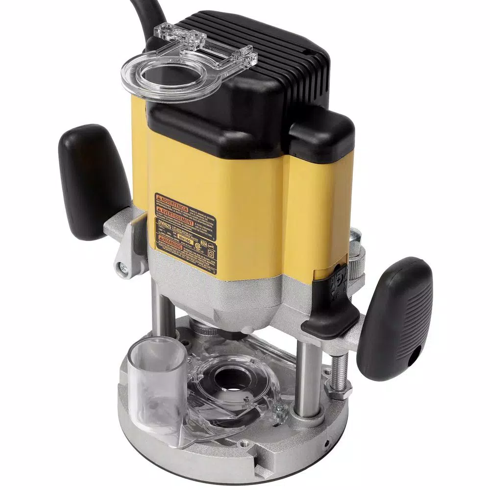 DeWalt 3 HP EVS Plunge Router, 15 Amp, Variable Speed, 1/4 in. and 1/2 in. Collet
