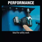 Makita 18V LXT Brushless High Torque 1/2 in. Sq. Drive Impact Wrench Kit with 14 Pc. Socket Set thumbnail 9