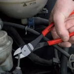 Knipex 3-Piece Forged Steel Diagonal Pliers Set with 64 HRC Cutting Edge thumbnail 3