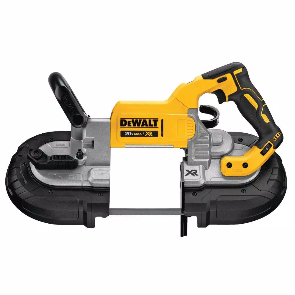 DEWALT 20V MAX XR Brushless Deep Cut Band Saw & Die Grinder Kit with 5.0Ah Battery and Charger