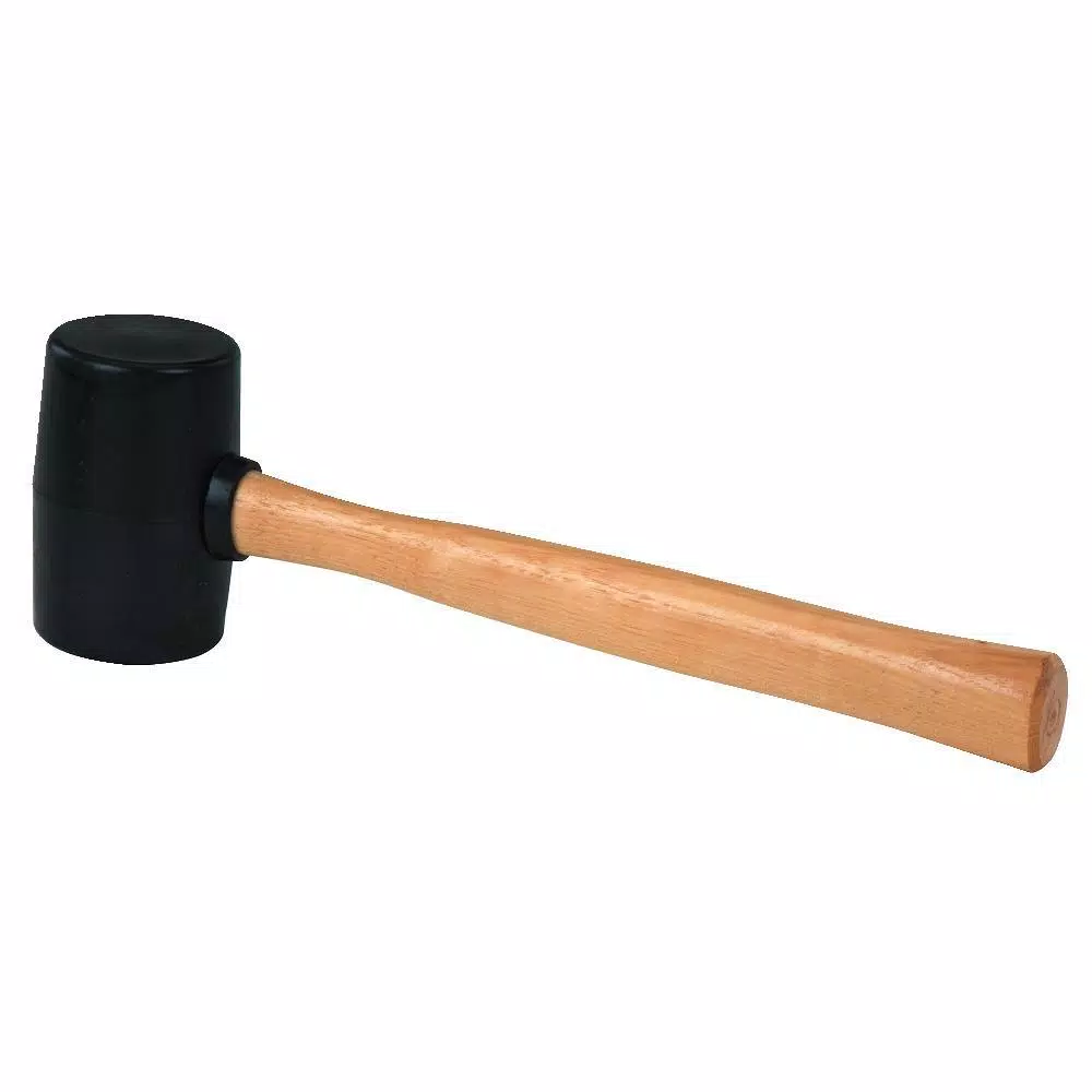 Stanley 18 oz. Rubber Mallet with Wood Handle