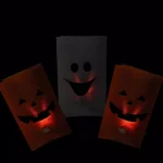Northlight Halloween Pumpkin and Ghost Flickering Light Luminary Pathway Markers, Set of 3 thumbnail 3