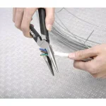 Husky 5-Piece Pliers and Wrench Set, Includes Diagonal, Long Nose, Slip Joint, Groove Joint, and Adjustable Wrench thumbnail 4