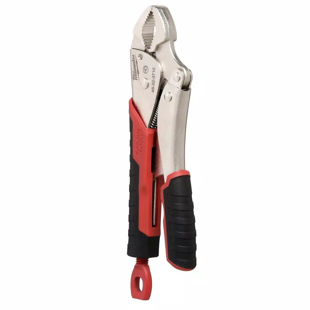 Milwaukee 10 in. Curved Jaw Locking Pliers with MAXBITE