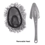 Stalwart Gray Car Duster 2-Pack - Soft Cotton Yarn Interior & Exterior Cleaner thumbnail 4