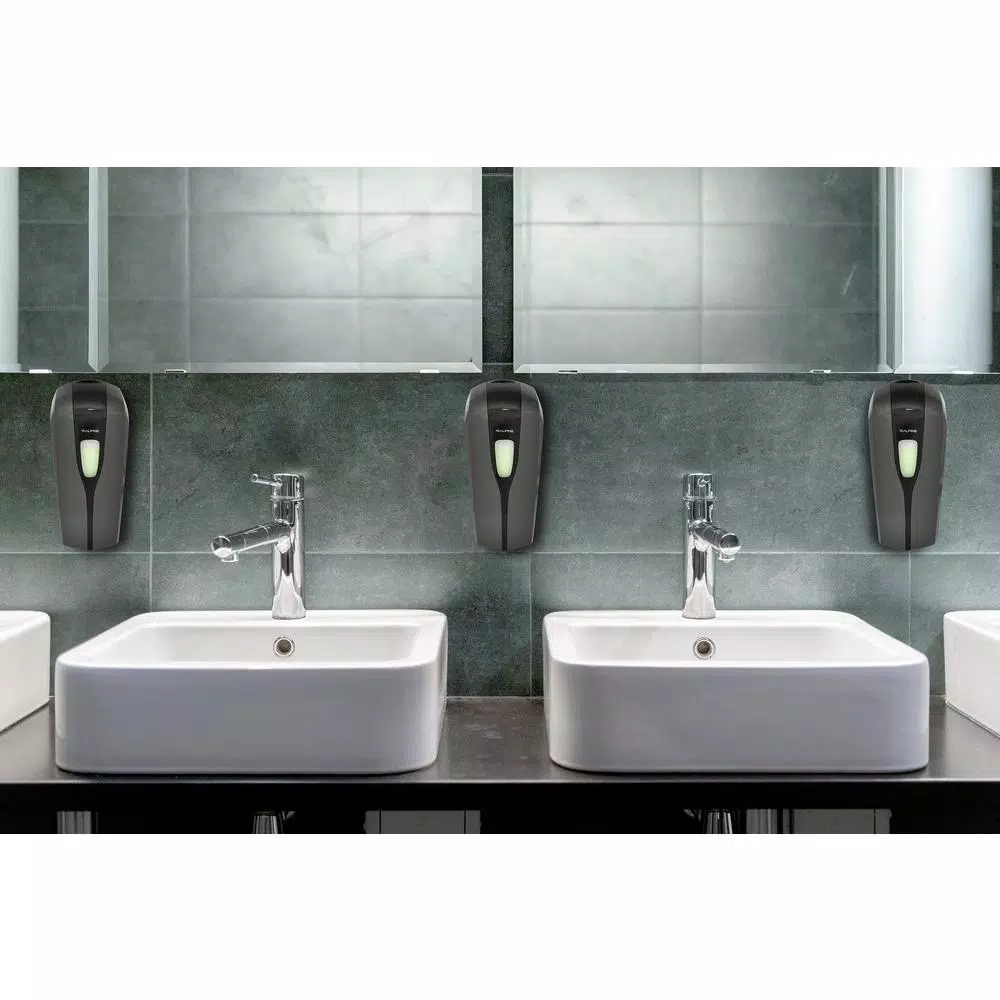 Alpine Industries Aspen Automatic Liquid Soap Dispenser, 1000 ml, Wall Mount, Gray