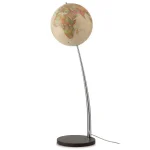 Waypoint Geographic Vertigo 15 in. Illuminated Antique Oceans Floor Standing Globe thumbnail 1