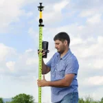AdirPro 360-Degree Reflective Prism Assembly with Height Adapter for Robotic Total Stations thumbnail 4