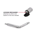 TowSmart Boomerang Locking Hitch Pin - Reversible 1/2 in. and 5/8 in. Dual Diameter Design thumbnail 6