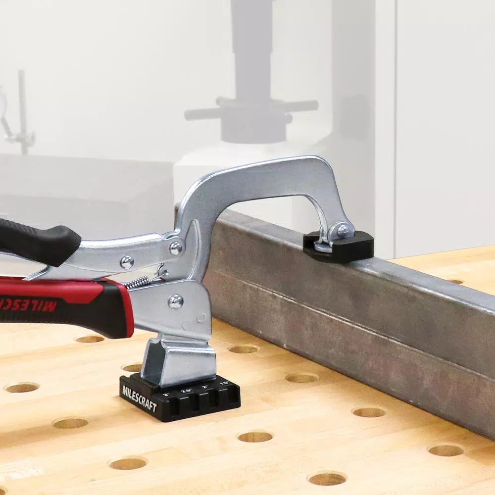 Milescraft 3 in. Bench Clamp and Attachment Set for Pocket Hole Assembly