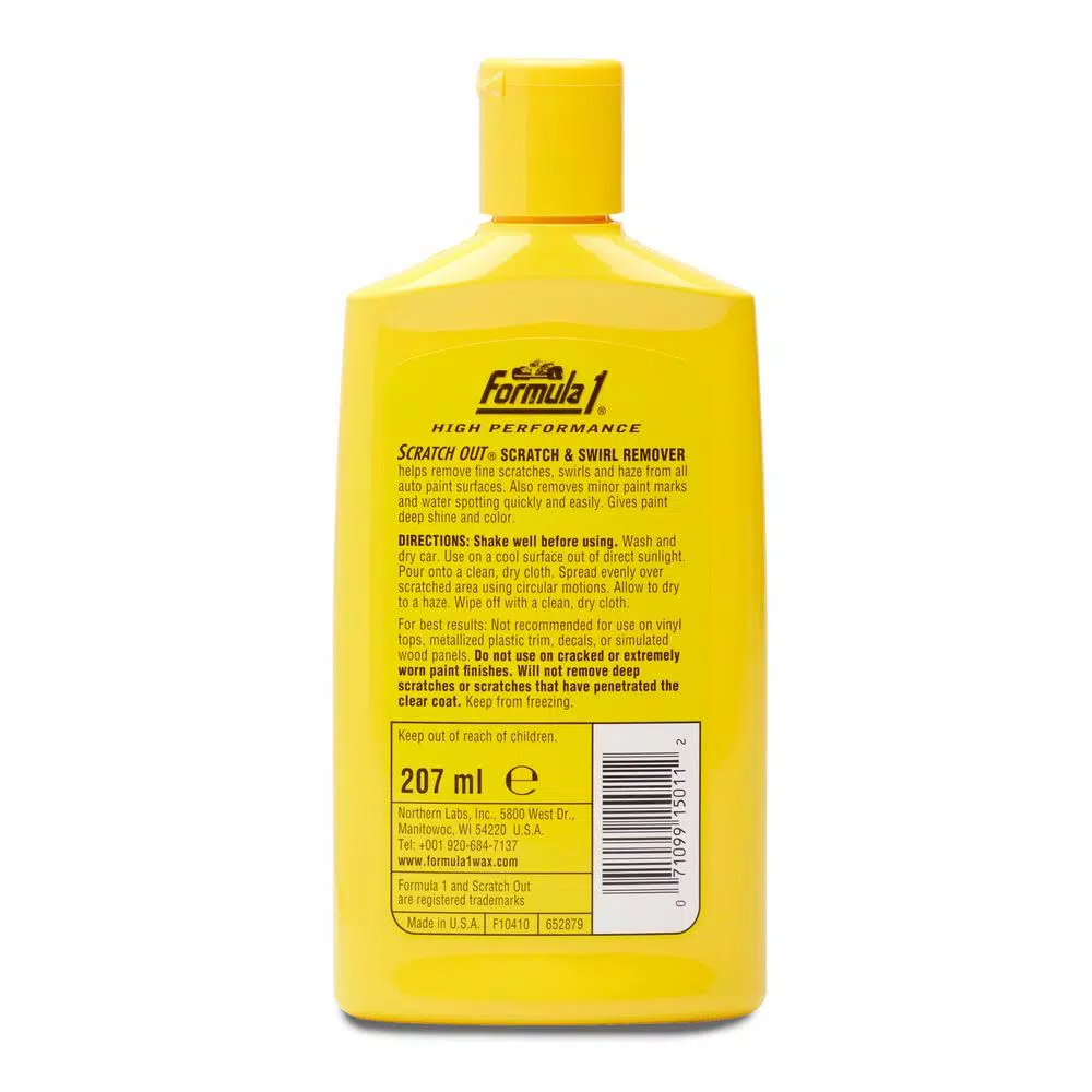 Formula 1 Scratch Out Liquid Paint Corrector and Polish