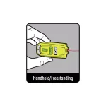 RYOBI Multi Surface Laser Level with 20 ft. Range and 90° Protractor thumbnail 8