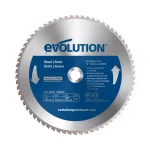 Evolution Power Tools Evolution 12 in. 60-Teeth Carbide Metal Cutting Saw Blade for Mild Steel thumbnail 1