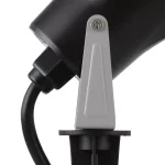 LightShow 10 in. White Projection Kaleidoscope LED Spotlight with Stake thumbnail 3