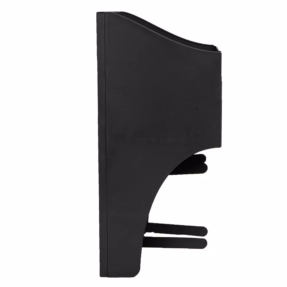 Mind Reader Wall Mount Coffee Station Organizer with 4 Mug Hooks and Heat-Resistant Pod Storage