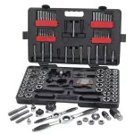 GearWrench 114-Piece Ratcheting Tap and Die Set, SAE and Metric thumbnail 1