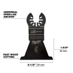 Milwaukee OPEN-LOK 6-Piece Universal Fit Oscillating Multi-Tool Blade Kit thumbnail 5